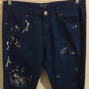 VIP Low Rise, Regular Slim Fit Jeans Dark Blue